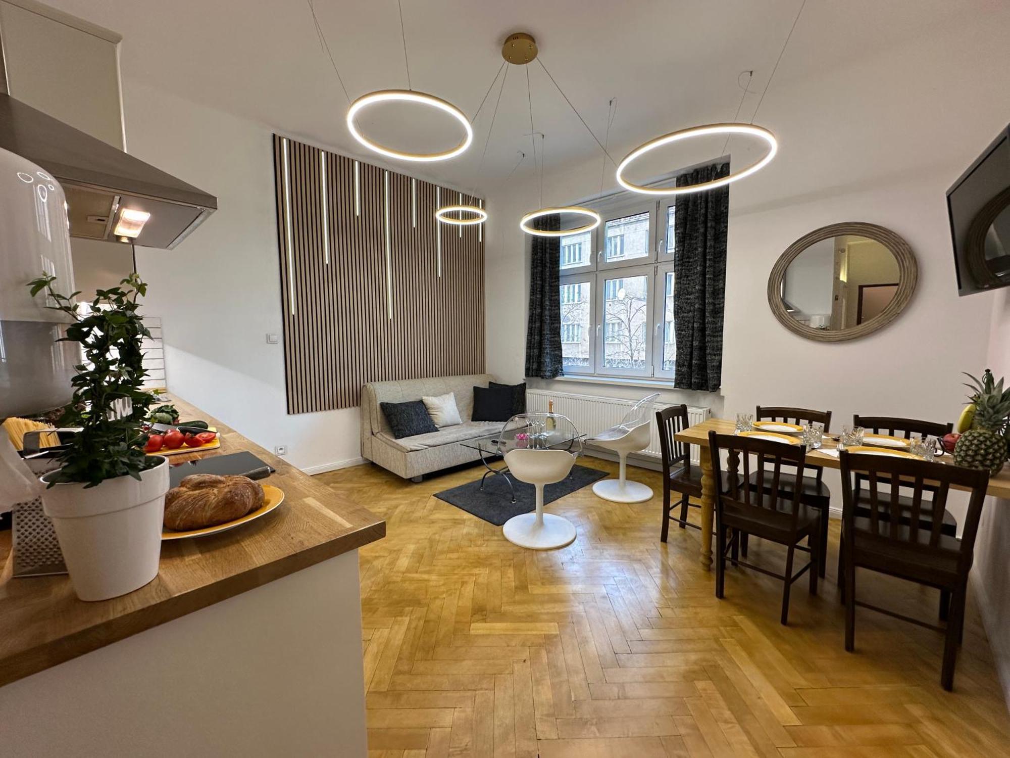 Karlin Oasis 2-Bedroom Apartment Praag Buitenkant foto